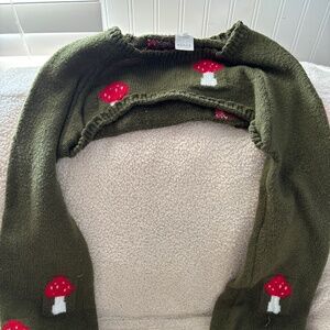 Mushroom print shirt cover